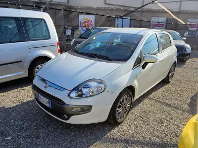 Usata Fiat Punto Evo Dynamic 75 CV (55 kW) 2011 Bianco Utilitaria