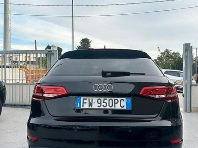 Usata Audi A3 115 CV (84 kW) 2019 Nero Berlina