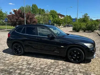 Usata BMW X1 204 CV (150 kW) 2011 Nero SUV