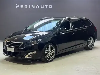 Usata Peugeot 308 SW GT 120 CV (88 kW) 2016 Nero Station wagon