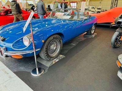 Usata Jaguar E-Type 272 CV (200 kW) 1973 Blu/azzurro Cabrio