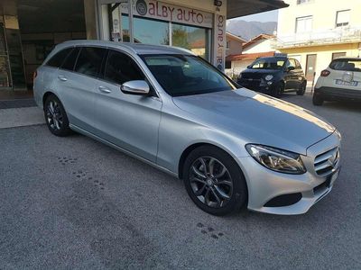 Usata Mercedes C220 AMG 170 CV (125 kW) 2016 Argento Station wagon