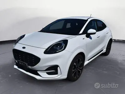 Usata Ford Puma ST-Line 125 CV (91 kW) 2022 Bianco SUV
