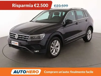 Usata VW Tiguan Advance 190 CV (139 kW) 2018 Nero SUV