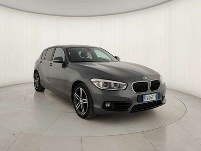 Usata BMW 118 Sport Line 150 CV (110 kW) 2017 Grigio Utilitaria