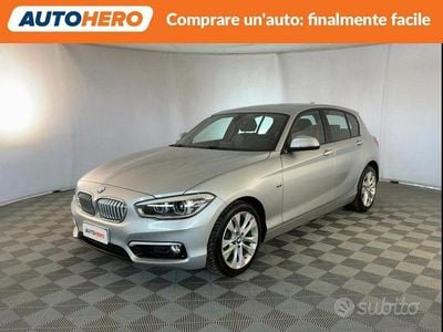 Usata BMW 116 Urban Line 116 CV (85 kW) 2015 Grigio Utilitaria
