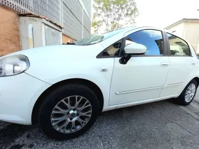 Usata Fiat Punto Evo Dynamic 77 CV (56 kW) 2009 Bianco Utilitaria