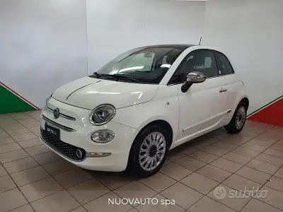 Usata Fiat 500 Mirror 95 CV (69 kW) 2018 Bianco Berlina