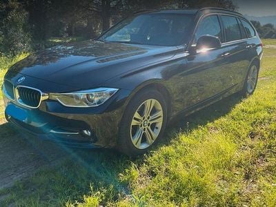 Usata BMW 316 Sport Line 116 CV (85 kW) 2014 Nero Station wagon