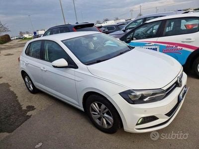 Usata VW Polo Comfortline 95 CV (69 kW) 2019 Bianco Utilitaria