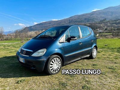 Usata Mercedes A160 Elegance 102 CV (75 kW) 2004 Blu Monovolume