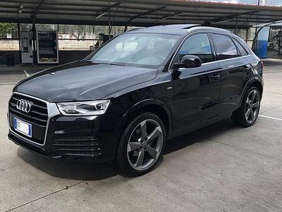 Usata Audi Q3 S-Line 184 CV (135 kW) 2015 Nero SUV