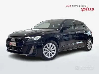 Usata Audi A1 Sportback S-Line 95 CV (69 kW) 2025 Nero Utilitaria
