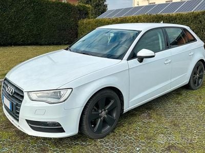 Usata Audi A3 Ambition 105 CV (77 kW) 2014 Bianco Berlina