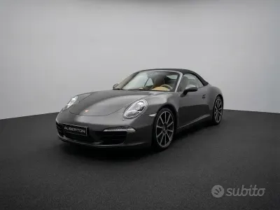 Usata Porsche 911 Carrera S Cabriolet Sport 400 CV (294 kW) 2012 Grigio agata Cabrio