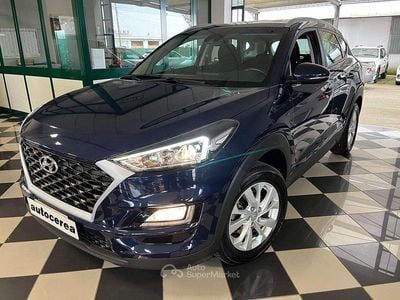 Usata Hyundai Tucson 132 CV (97 kW) 2020 Blu met. SUV