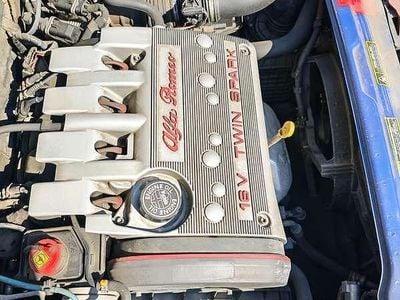 Usata Alfa Romeo 156 Distinctive 140 CV (102 kW) 2003 Blu/azzurro Station wagon