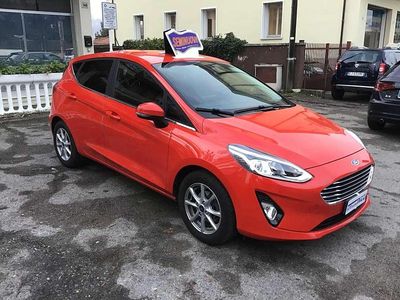 Usata Ford Fiesta Titanium S 75 CV (55 kW) 2020 Rosso Berlina