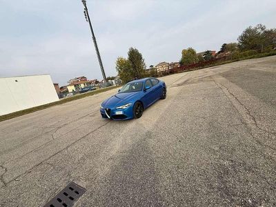 Usata Alfa Romeo Giulia Veloce 211 CV (155 kW) 2018 Blu/azzurro Berlina