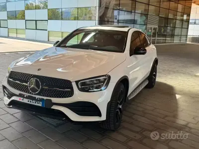 Usata Mercedes GLC220 Edition 194 CV (142 kW) 2021 Bianco Coupé