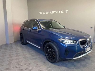 Usata BMW X3 190 CV (139 kW) 2023 Blu/azzurro SUV