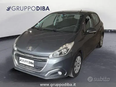 Usata Peugeot 208 Access 82 CV (60 kW) 2017 Grigio Utilitaria