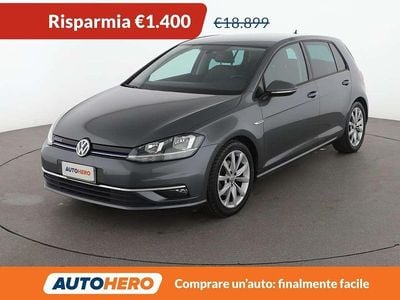 Usata VW Golf VII Executive 131 CV (96 kW) 2018 Grigio Berlina
