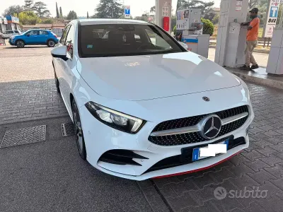 Usata Mercedes A200 Premium 163 CV (119 kW) 2018 Bianco Berlina