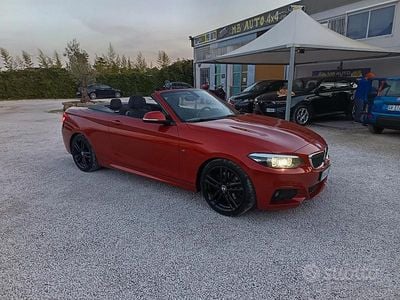 Usata BMW 225 M Sport 224 CV (164 kW) 2018 Rosso Cabrio