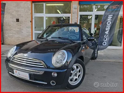 Usata Mini One Cabriolet Classic 90 CV (66 kW) 2008 Nero Cabrio