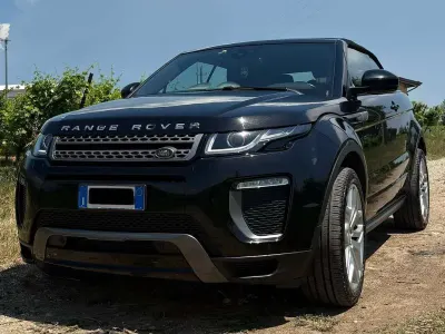 Usata Land Rover Range Rover evoque Dynamic 150 CV (110 kW) 2017 Nero Cabrio