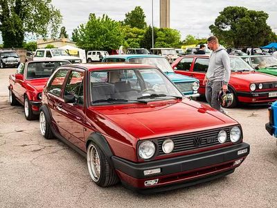 Usata VW Golf II 1985 Rosso Utilitaria