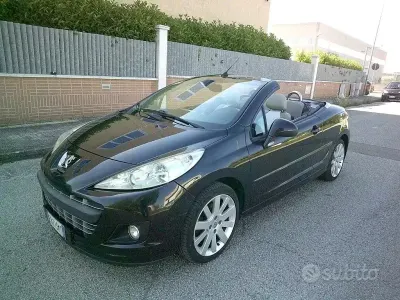 Begagnad Peugeot 207 CC 111 HK (81 kW) 2010 Svart Cab