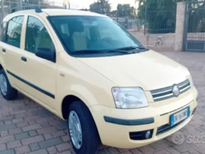 Käytetty Fiat Panda Dynamic 60 HP (44 kW) 2008 Keltainen Viistoperä