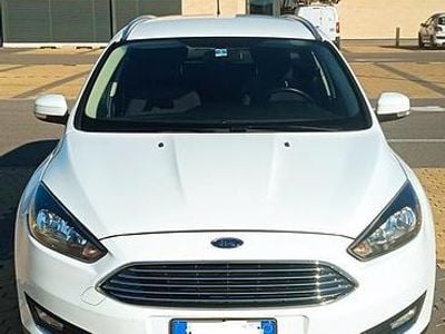 Usata Ford Focus 125 CV (91 kW) 2017 Bianco Station wagon