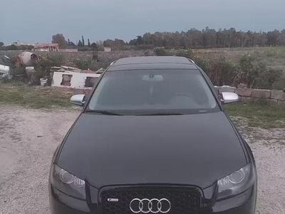 Usata Audi A3 S-Line 170 CV (125 kW) 2007 Nero Utilitaria