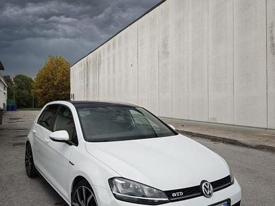 Usata VW Golf VII GTD 184 CV (135 kW) 2016 Bianco Berlina