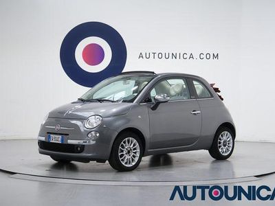 Usata Fiat 500C Pop Star 69 CV (50 kW) 2013 Grigio Cabrio