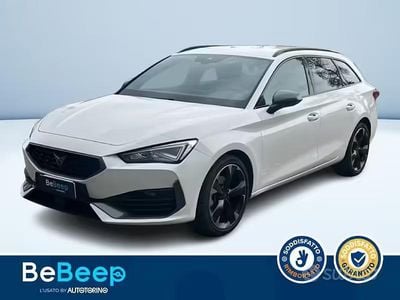 Usata Cupra Leon 150 CV (110 kW) 2024 Bianco pastello Station wagon