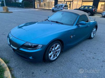 Usata BMW Z4 2005 Blu Cabrio