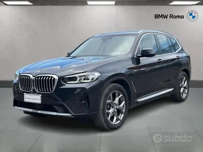 Usata BMW X3 190 CV (139 kW) 2022 Sophisto grey brilliant effect metallic SUV