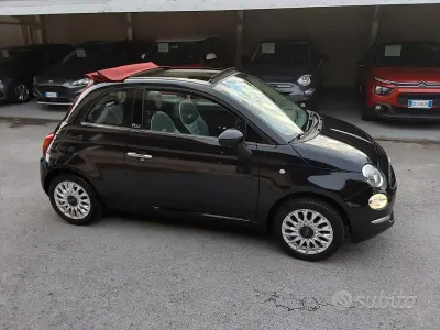 Occasion Fiat 500 Lounge 69 ch (50 kW) 2016 Noir Cabriolet