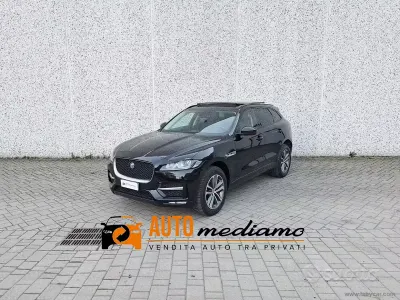 Usata Jaguar F-Pace R-Sport 180 CV (132 kW) 2018 Nero SUV