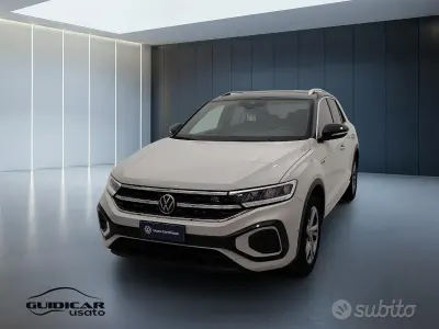 Usata VW T-Roc R-line 116 CV (85 kW) 2023 Beige SUV