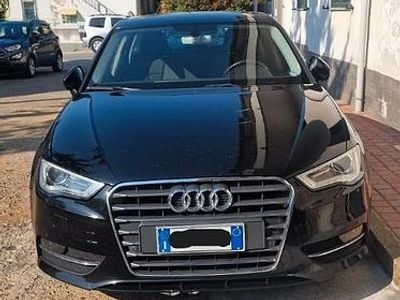 Usata Audi A3 Attraction 105 CV (77 kW) 2016 Nero Berlina