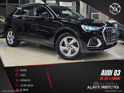 Usata Audi Q3 Design 150 CV (110 kW) 2020 Nero SUV