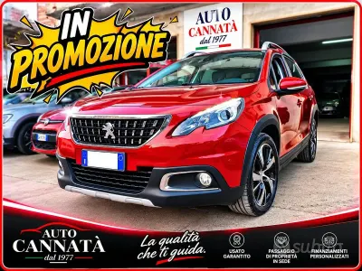 Usata Peugeot 2008 GT-line 120 CV (88 kW) 2016 Rosso SUV