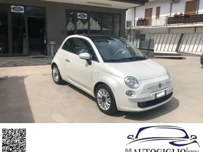 Usata Fiat 500 Lounge 95 CV (69 kW) 2015 Bianco Berlina