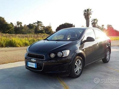 Usata Chevrolet Aveo LT 86 CV (63 kW) 2013 Nero Berlina
