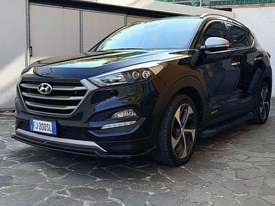 Käytetty Hyundai Tucson Edition 141 HP (103 kW) 2017 Musta Katumaasturi